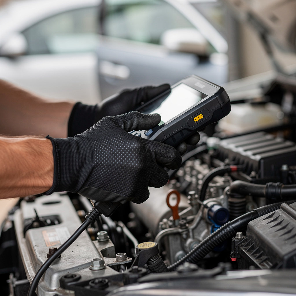 Eazi Mobile Mechanic SB technician performing professional mobile auto repair service in Santa Barbara